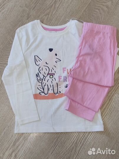 Пижама для девочки новая 116