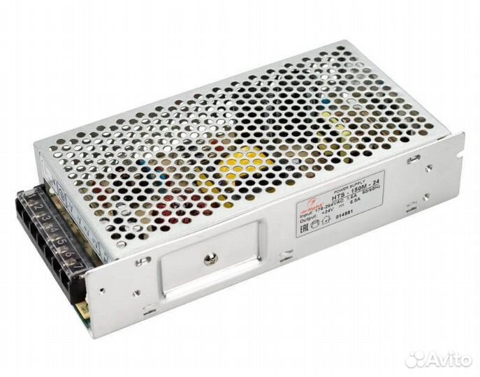 Блок питания arlight hts-150m-24 24v 150w ip20