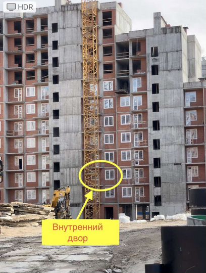 2-к. квартира, 55,3 м², 3/13 эт.