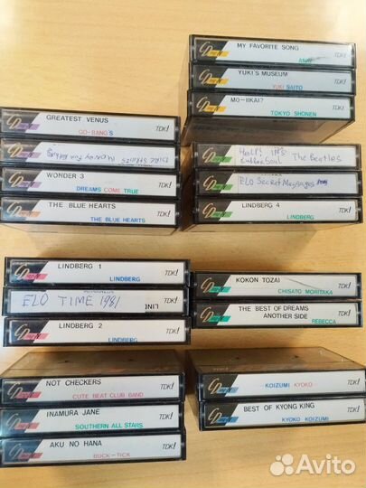 Аудио кассеты TDK металл с записью