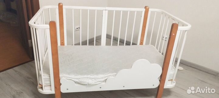 Детская кровать 140*70 с матрасом