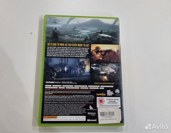 Operation flashpoint Dragon rising xbox 360