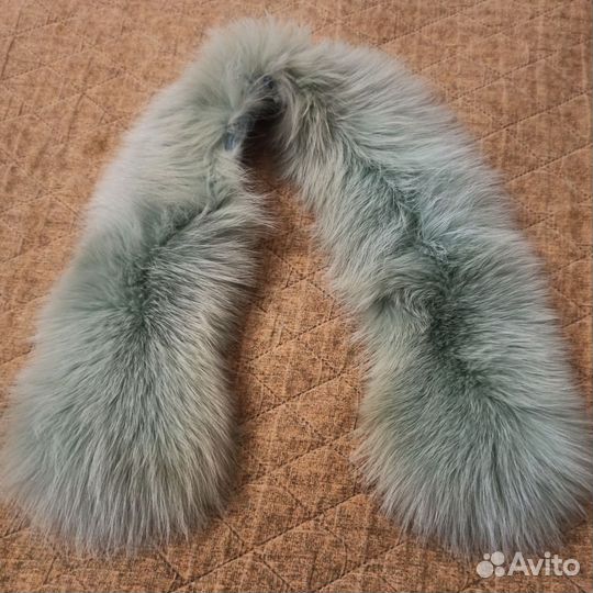 Меховой воротник песец