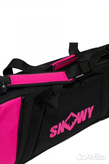 Чехол для сноуборда snowy board travel BAG pink/bl