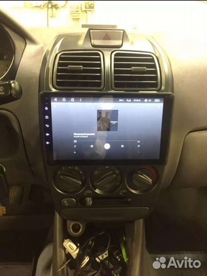 Андроид Магнитола Хёндай Акцент тагаз 9дюймов