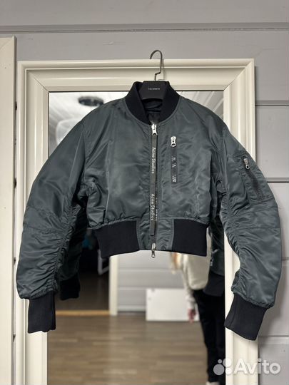 Acne studios бомбер двусторонний 36