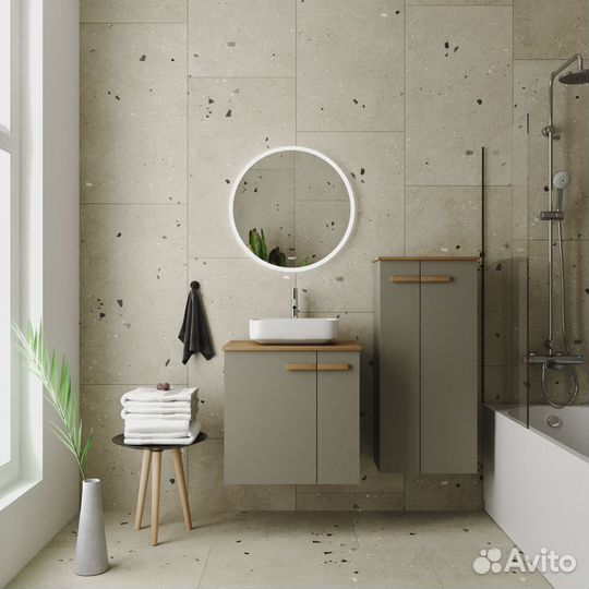 Зеркало viant 70х70 Мюнхен vmun70-zled