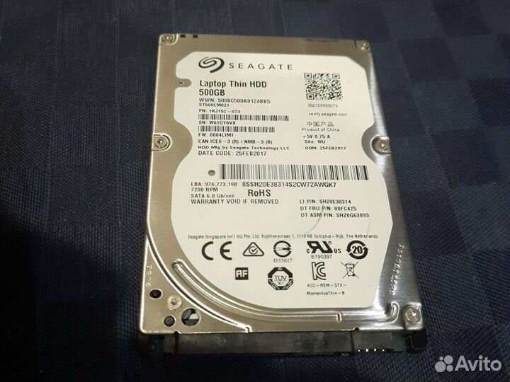 Жесткий диск 500гб hdd