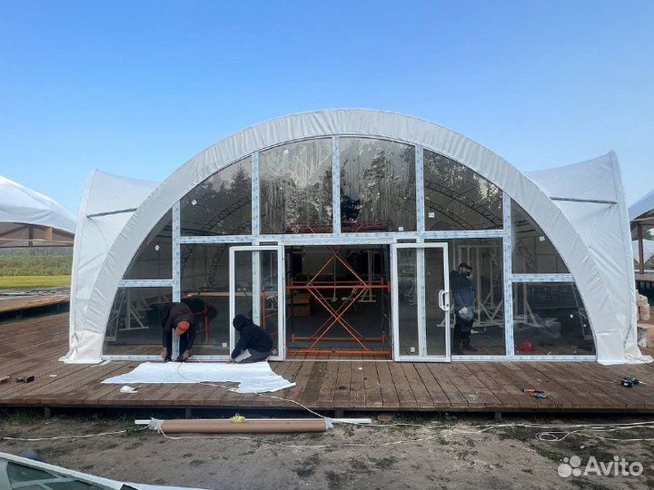 Арочный шатер