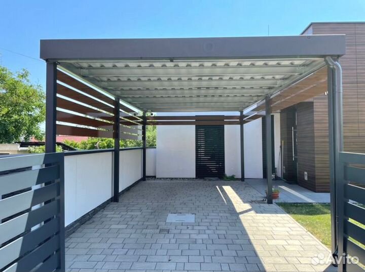 Навес под ключ