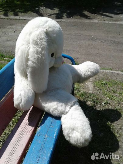 Зайчик 130 см. плюшевый