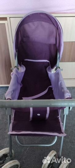 Коляска 2 в 1для куклы