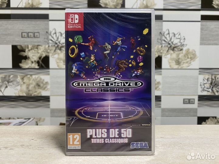 Sega Mega Drive Classics (Новый Картридж) Switch