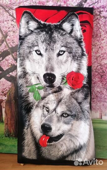 Пляжное полотенце, для рук, головы, ног