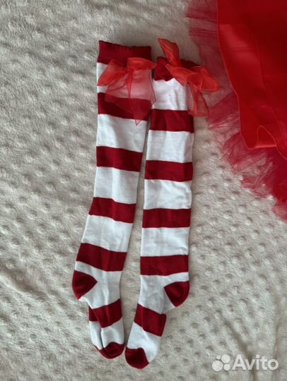 Юбка фатиновая красная