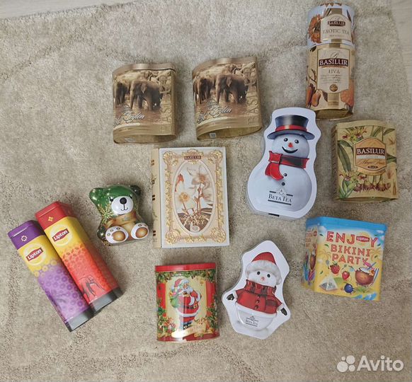 Жестяные банки, ёмкости из металла