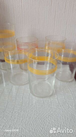 Стаканы тонкие СССР