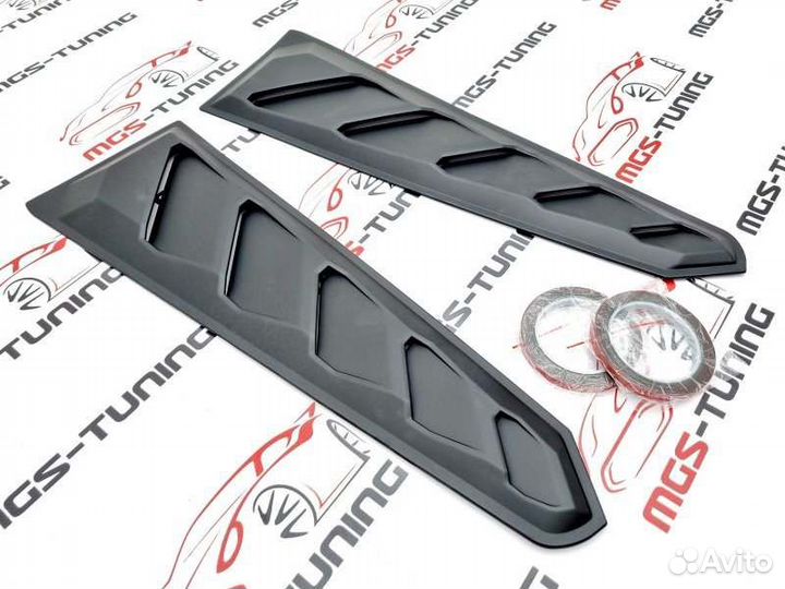 Жабры на заднее стекло Chevrolet Camaro 2016+