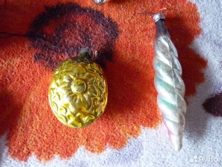 Елочные игрушки, фигурки, СССР