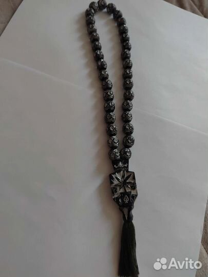 Бусы в авто ручной работы