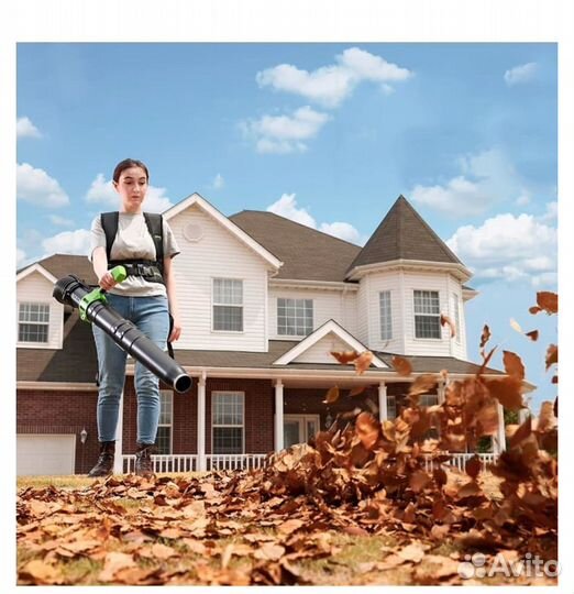 Воздуходувка аккумуляторная greenworks ранцевая