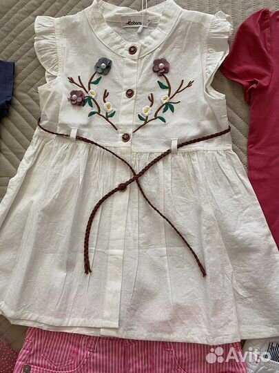 Вещи пакетом на девочку 110-116