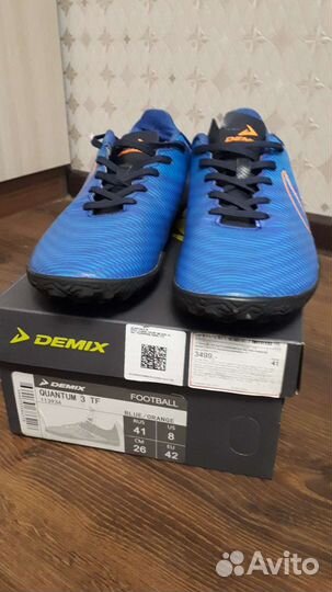 Футбольные бутсы 41 размер demix