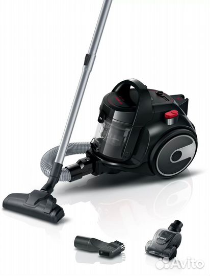 Контейнерный пылесос Bosch BGS05BA2T Чёрный