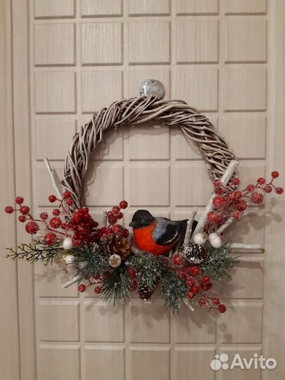 Новогодний авторский венок