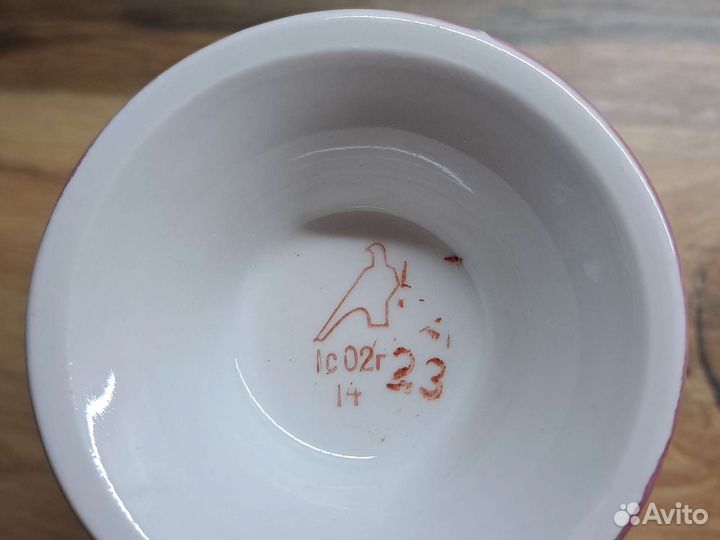 Чашка с блюдцем дулево