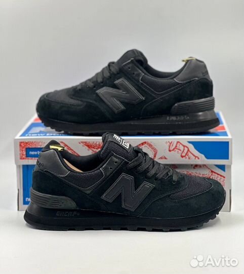 Кроссовки New Balance 574 All Black