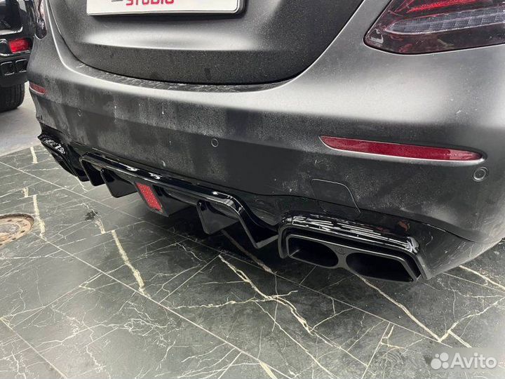 Диффузор + насадки B для Mercedes E-class W213