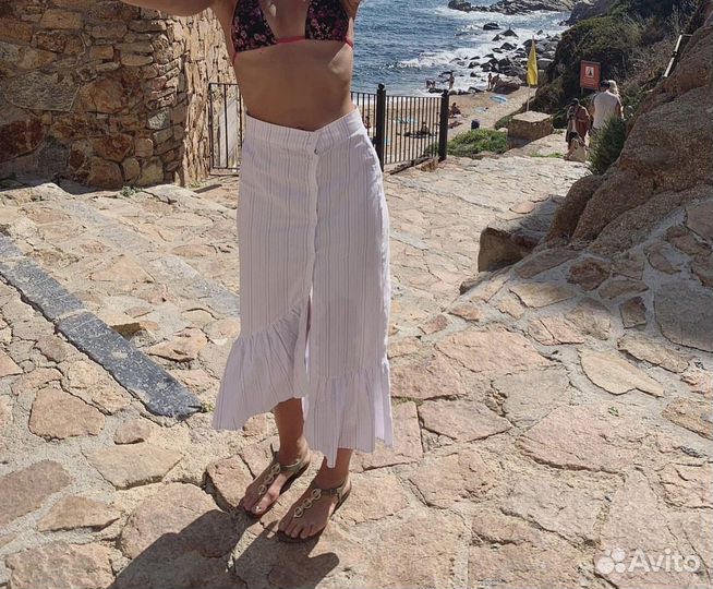 Юбка летняя хлопок 100% (р. 40/42)