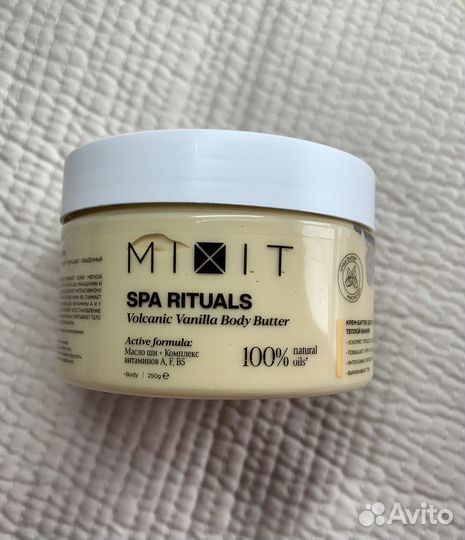 Mixit volcanic vanilla баттер для тела