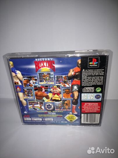 Victory Boxing 2 для PS1 (PAL) Лицензия