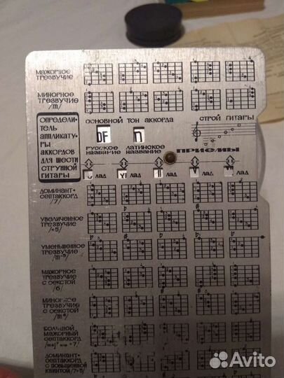 Камертон, определитель аппликатуры аккордов, песни