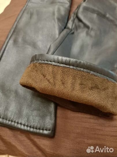 Перчатки женские кожаные 7 размер