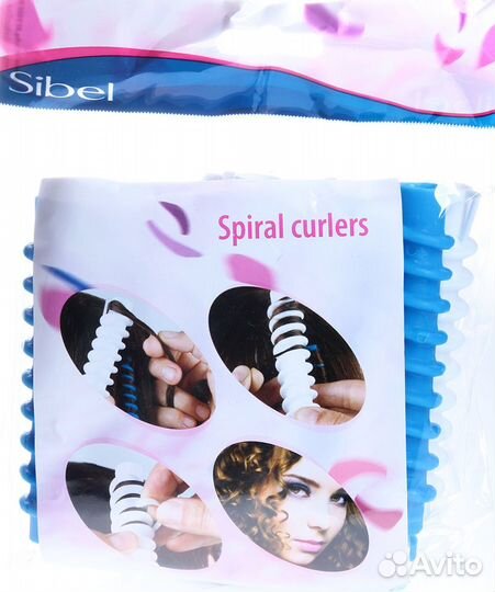 Бигуди спиральные 12 шт