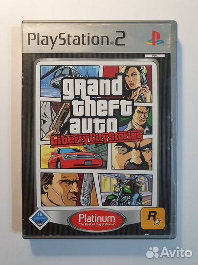 PS2 GTA Liberty City Stories (без карты и мануала)