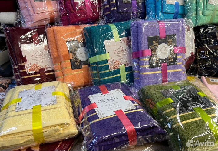 Набор махровых полотенец Новые