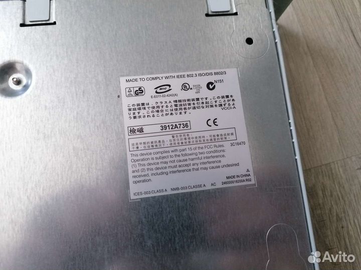 Сетевой коммутатор 3com 16 портов