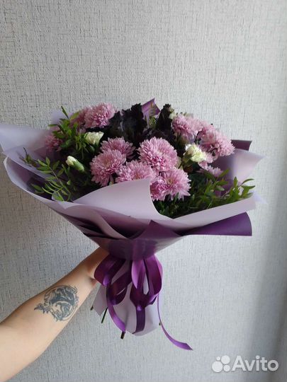 Сборный букет цветов, доставка