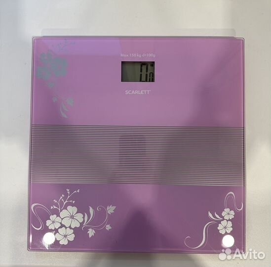 Весы напольные электронные Scarlett