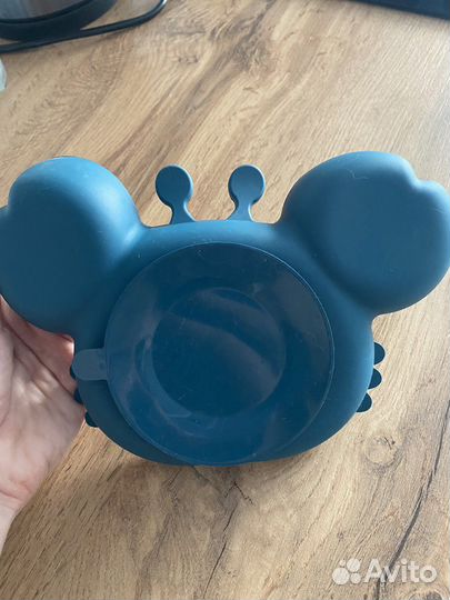 Тарелка на присоске детская