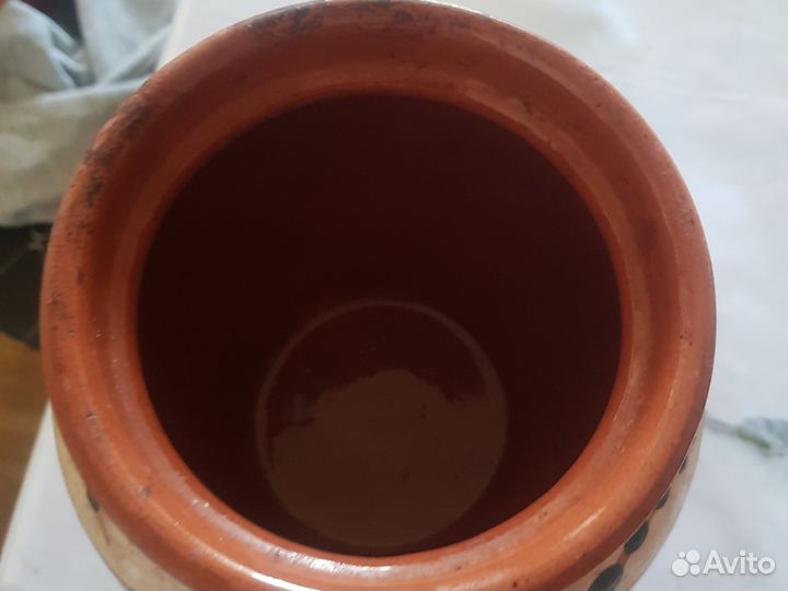 Глиняный горшок для запекания СССР