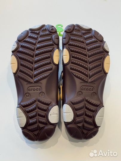 Сабо 44 Crocs All Terrain Clog шоколадные оригинал