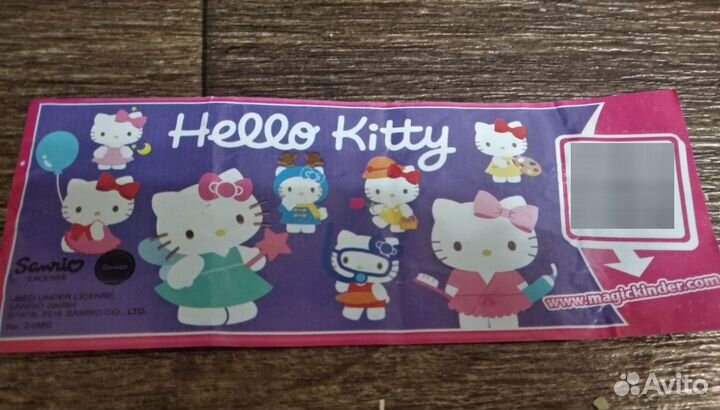 Hello kitty киндер 2015