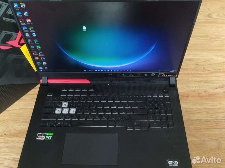 Игровой ноутбук asus rog strix g17