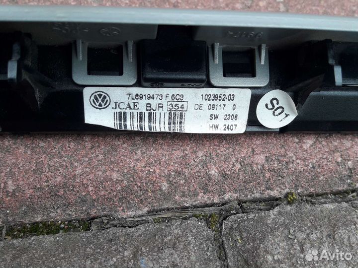 Дисплей парктроника Volkswagen touareg gp