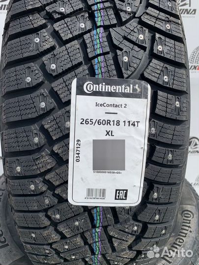 Continental IceContact 2 SUV 265/60 R18 114T